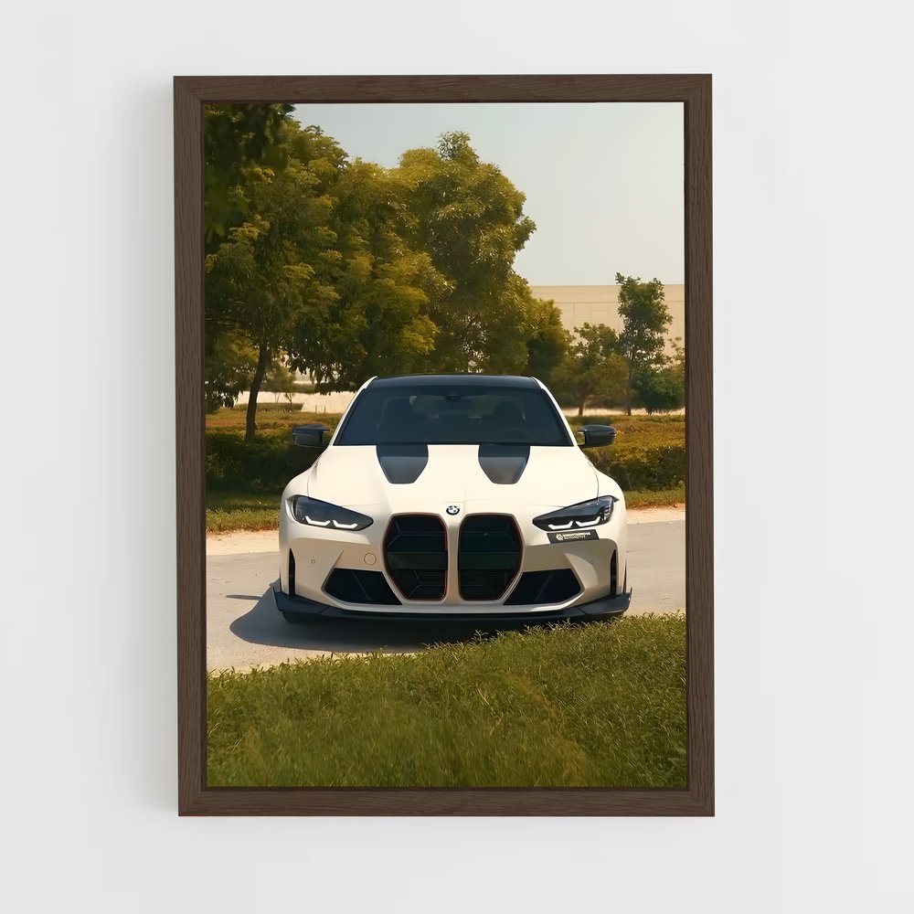 Poster Élégance motorisée – affiche BMW (vue 5)